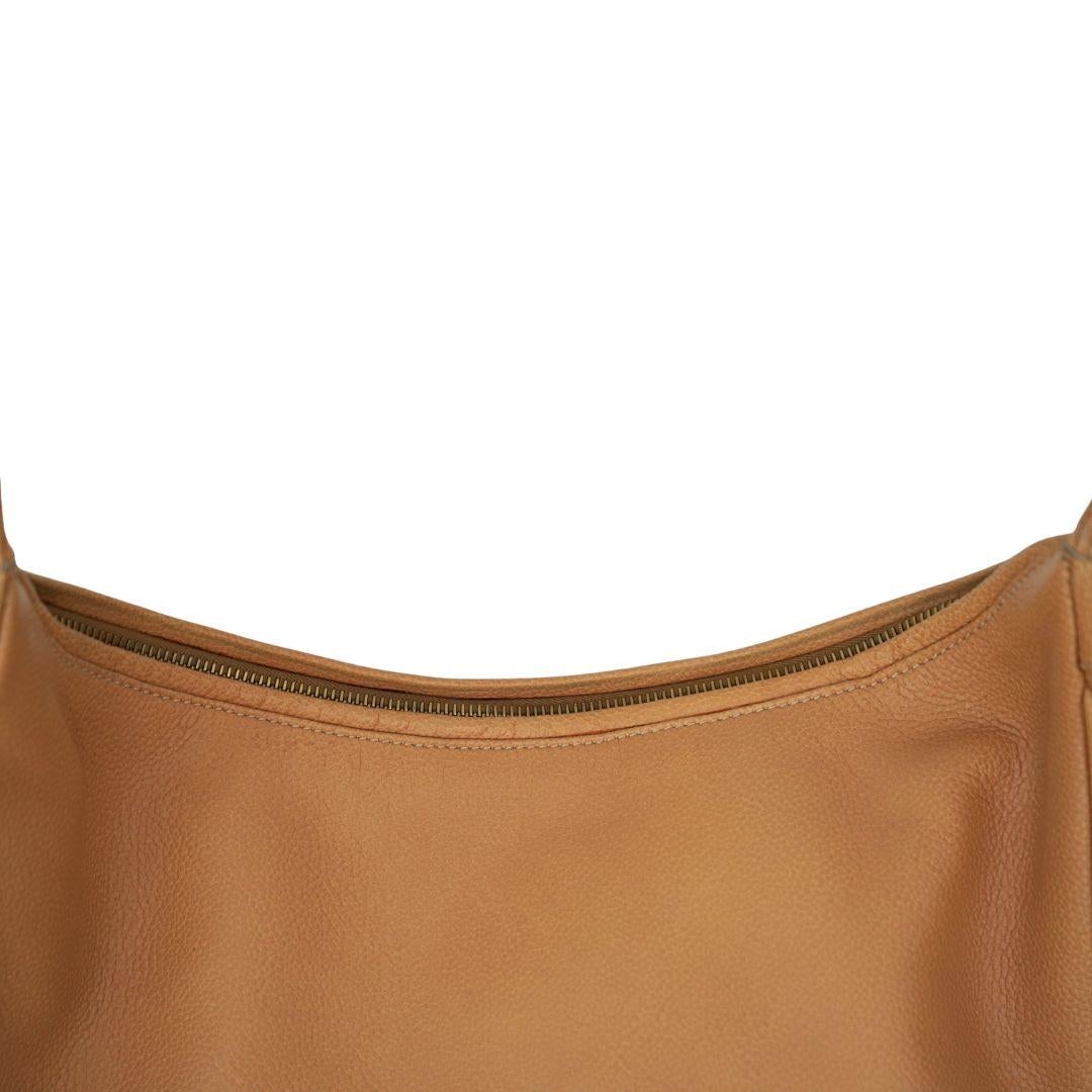 Barry Kieselstein-Cord Sac à bandoulière en cuir fauve en vente 4