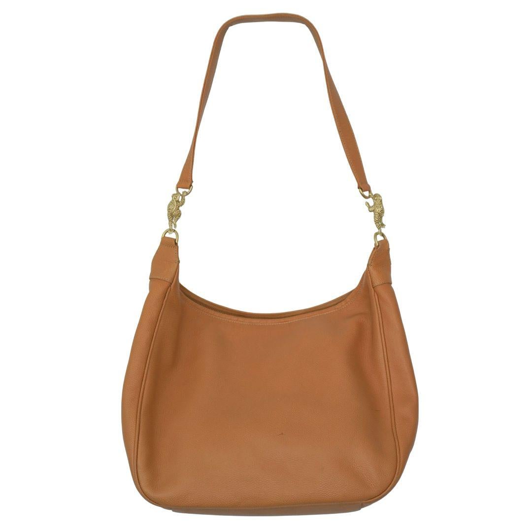 Barry Kieselstein-Cord Sac à bandoulière en cuir fauve en vente