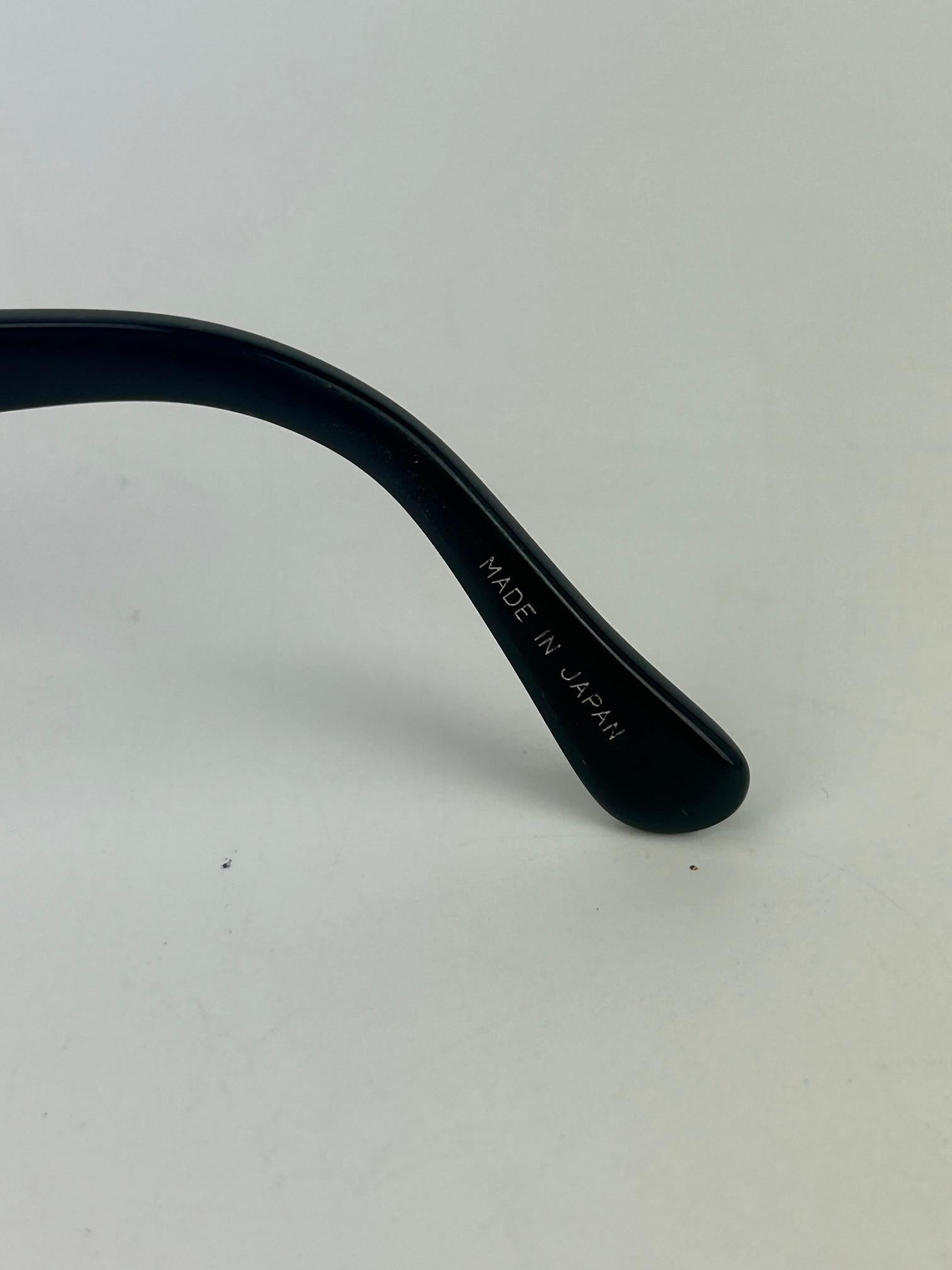 Barry Kieselstein Cord Vintage Black Moon Charm Sunglasses For Sale 3