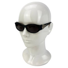 Barry Kieselstein Cord Vintage Schwarzer Mond Charm-Sonnenbrille