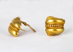 Barry Kieselstein-Cord Wing Motif Earrings