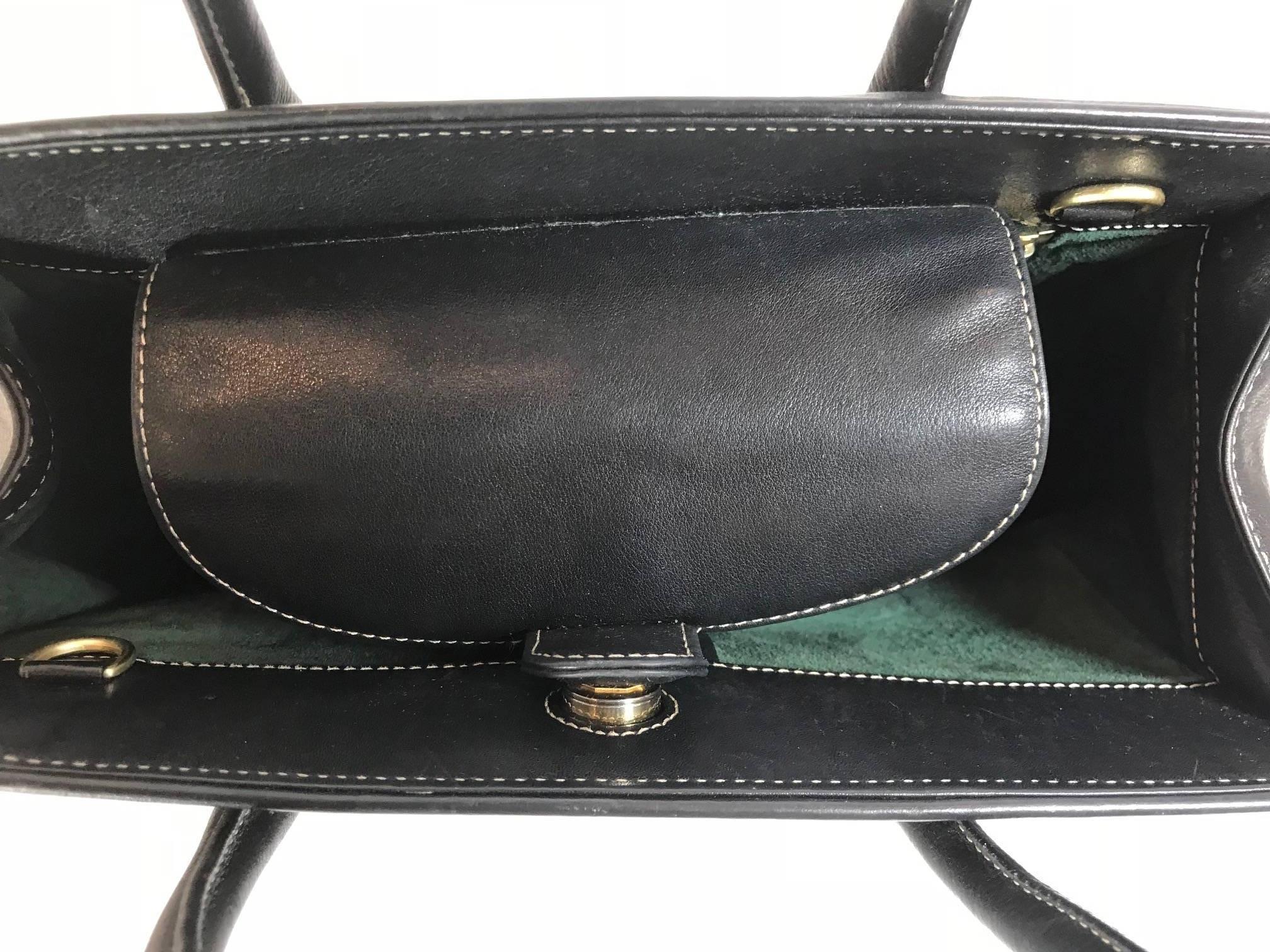 Barry  Kieselstein-Cord Woven Leather Handle Bag In Excellent Condition For Sale In Roslyn, NY