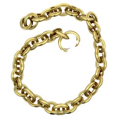 Barry Kieselstein Solid 18K Yellow Gold Vintage Cord Necklace, 217 Grams, 16”