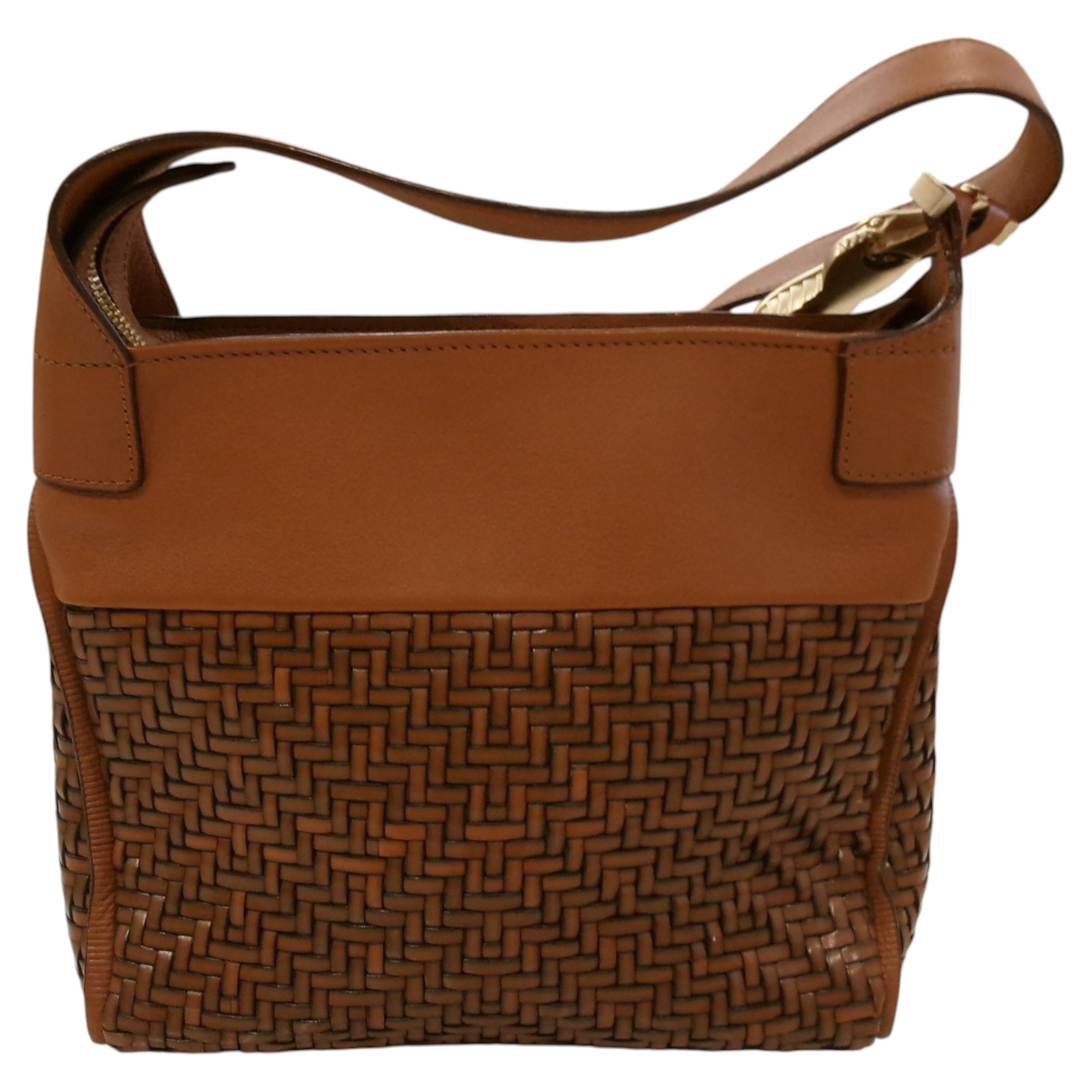 Bolso de mano Barry Kieseltein Cord, COGNAC VINTAGE