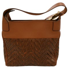 Barry Kieseltein Cord-Handtasche COGNAC VINTAGE