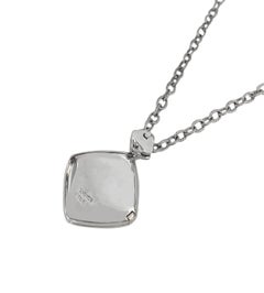 Barry Kronen 18K White Gold Diamond Pendant Necklace