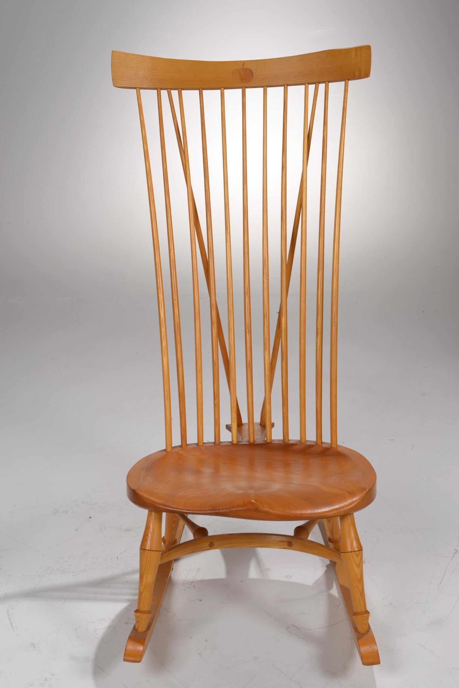 Barry Michael Murphy Apple Picker Rocker Chair For Sale 7
