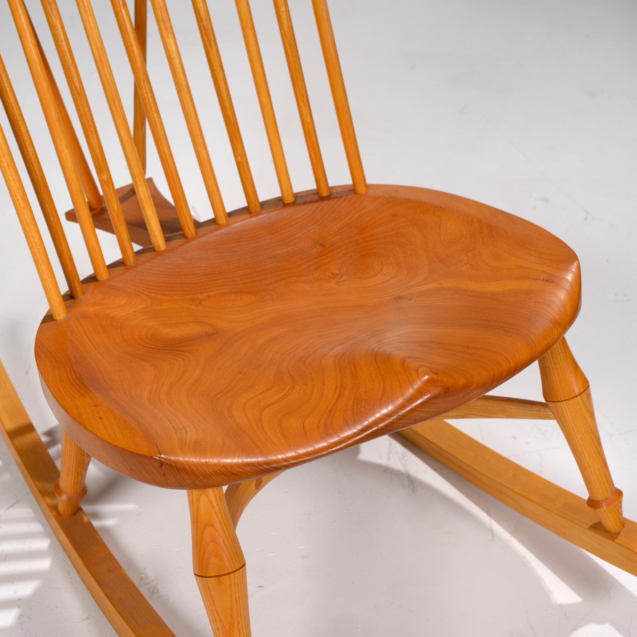 Barry Michael Murphy Apple Picker Rocker Chair In Good Condition For Sale In Los Angeles, CA