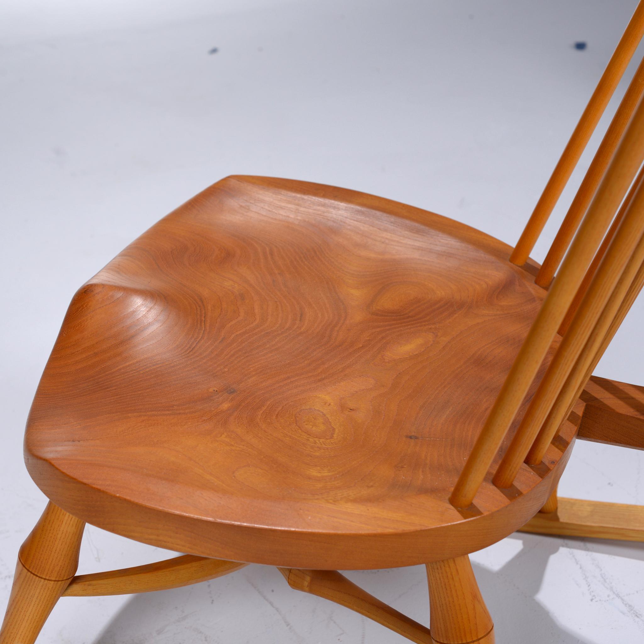 Late 20th Century Barry Michael Murphy Apple Picker Rocker Chair For Sale