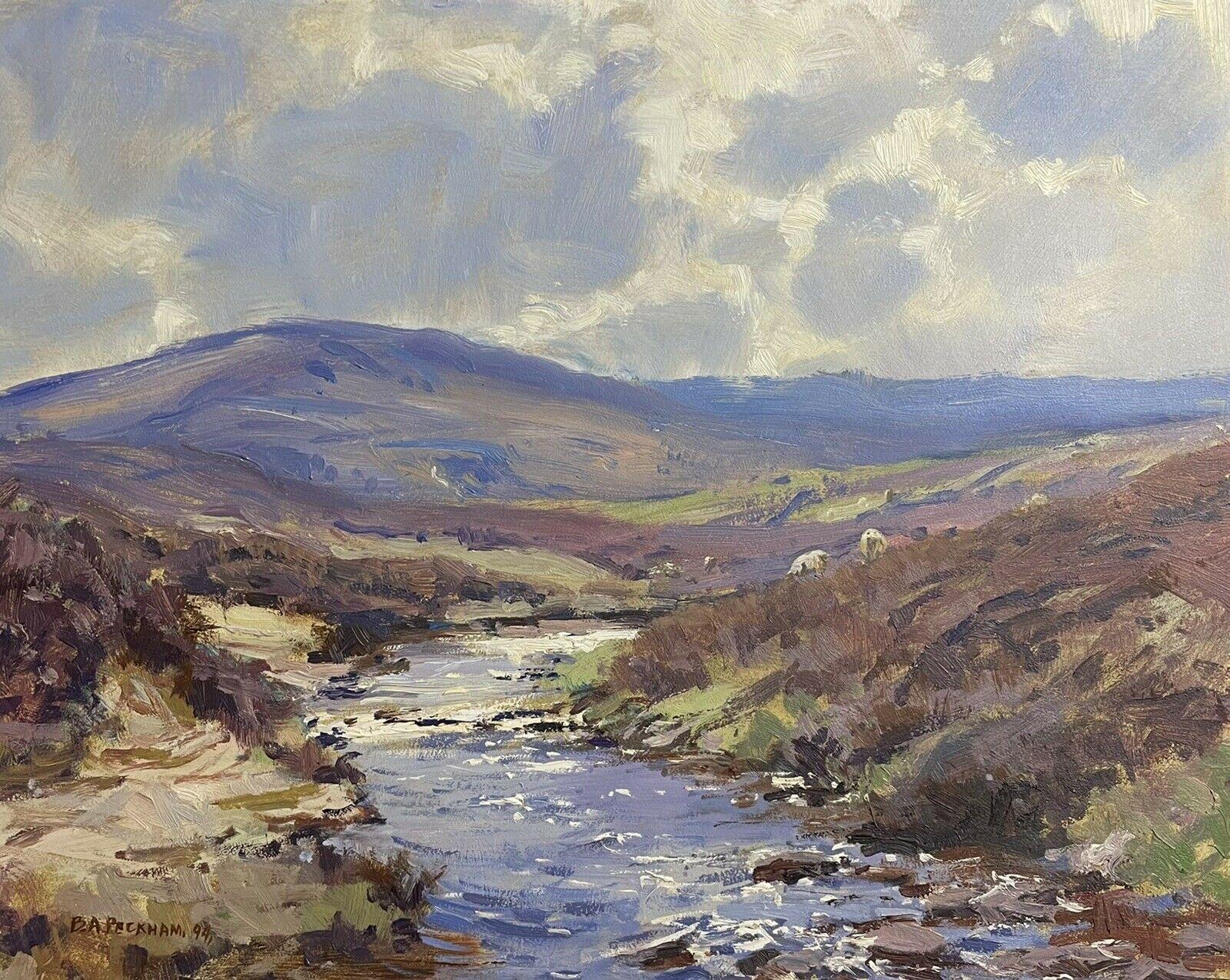 Artist/ School: Barry Peckham, British contemporary

Title: The Highland Stream

Medium: signed oil painting on board, framed, inscribed verso.

framed: 16 x 20.75 inches
canvas:  12 x 16.75 inches

Provenance: private collection,
