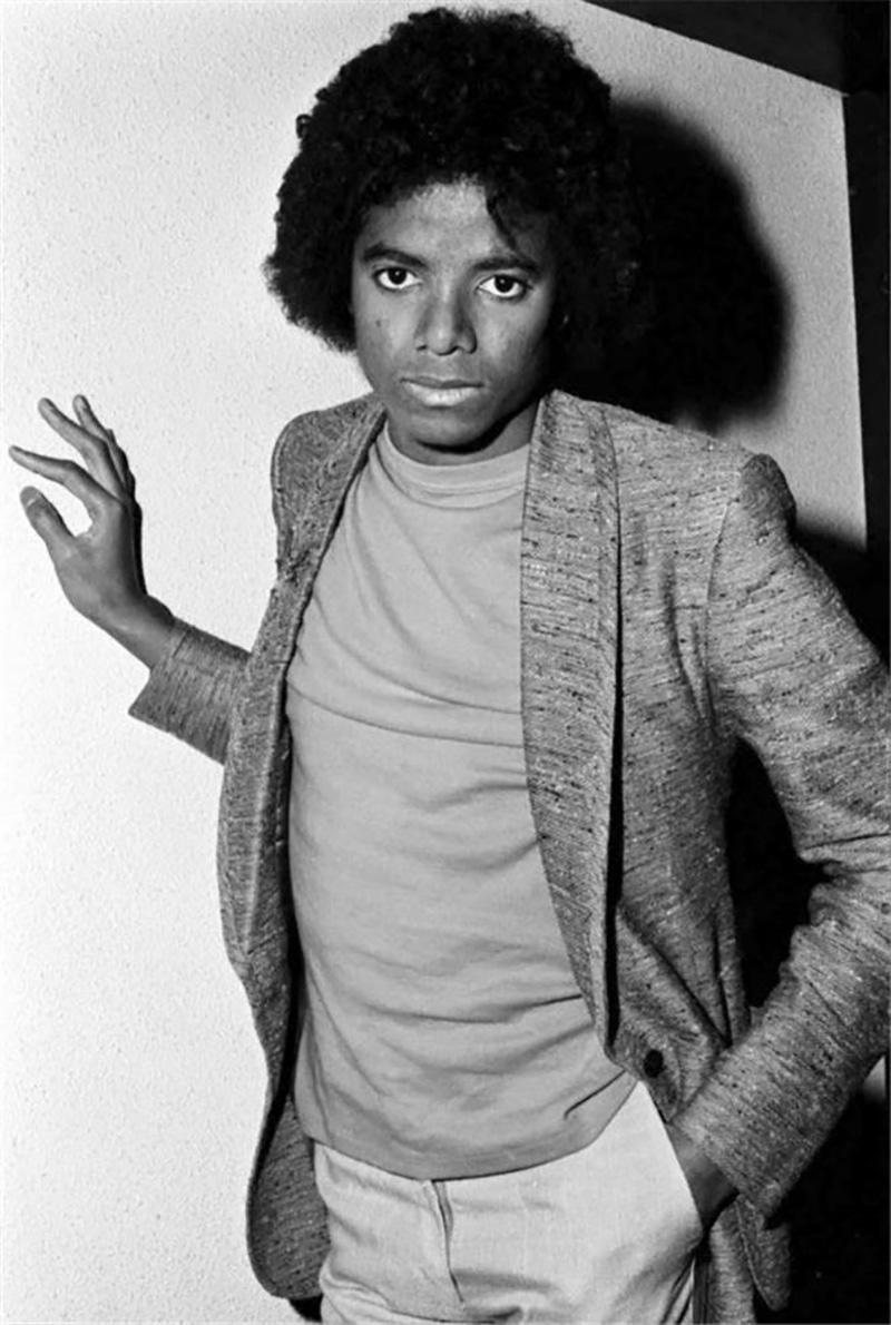 Barry Schultz Black and White Photograph - Michael Jackson, Amsterdam, 1979