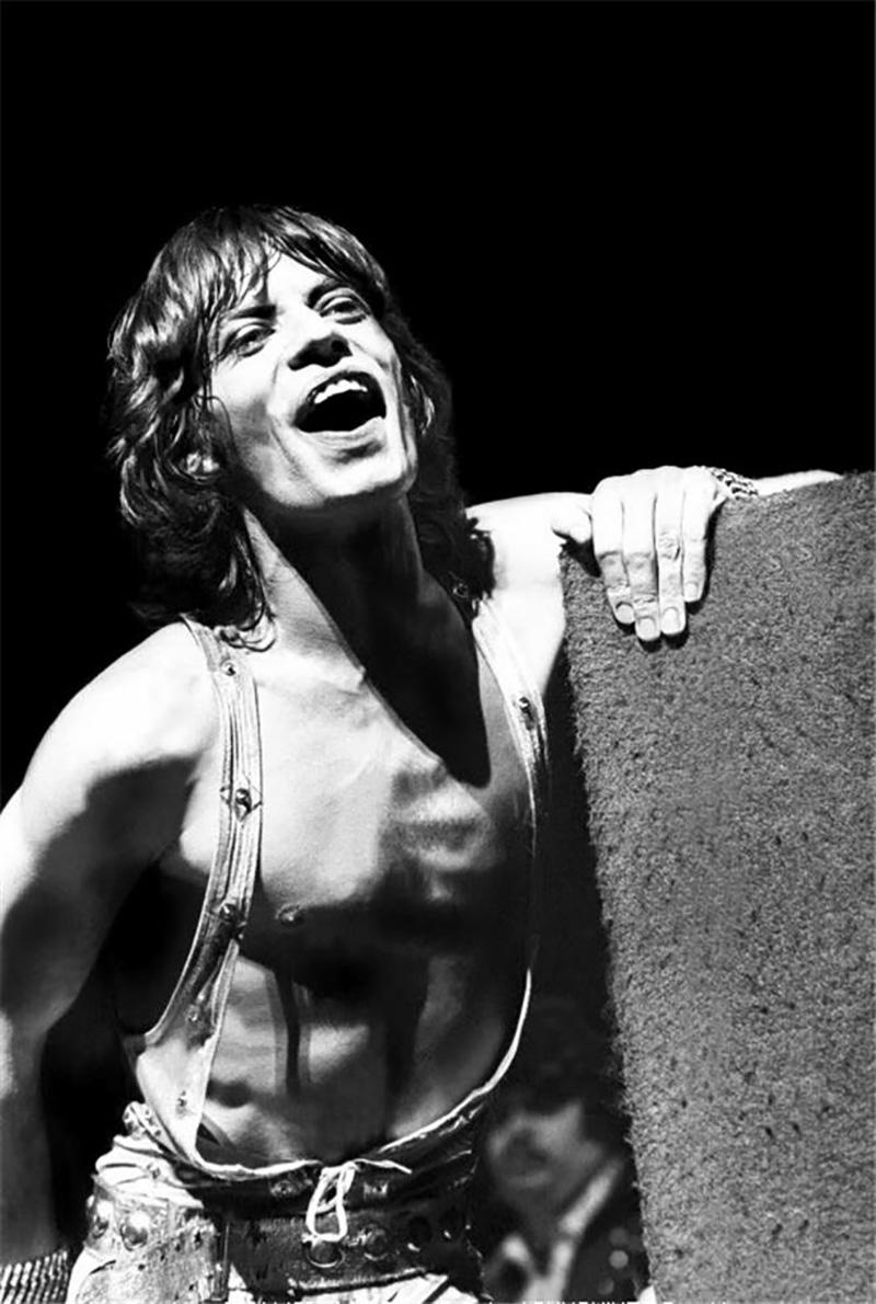 Barry Schultz Black and White Photograph - Mick Jagger, The Rolling Stones, Germany, 1973