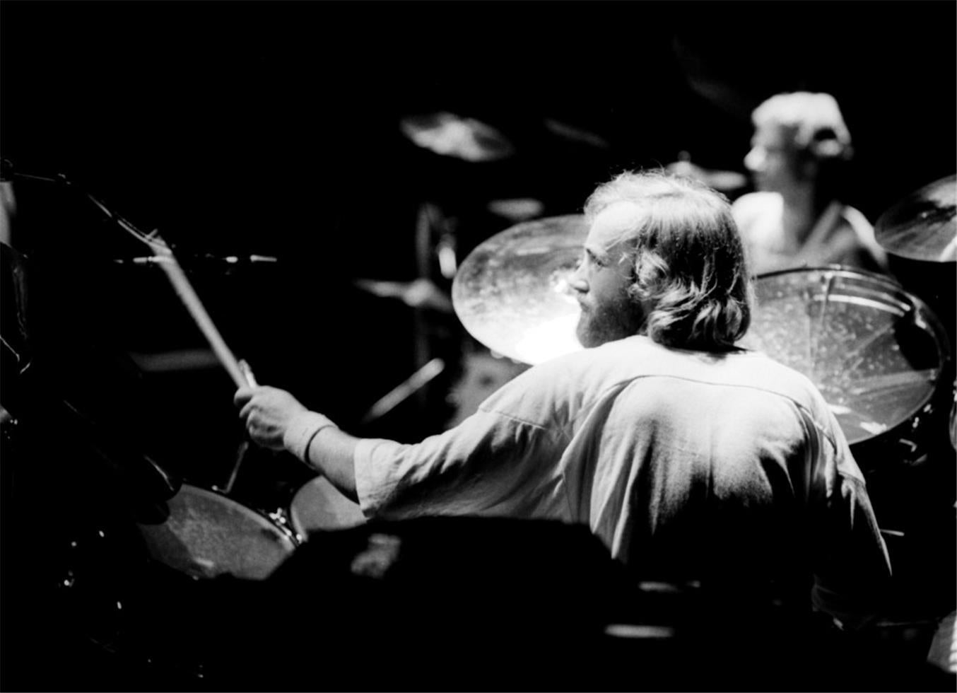 Barry Schultz Black and White Photograph - Phil Collins, Genesis, Rotterdam, Netherlands, 1978