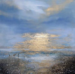 Awakening, original painting, landscape, contemporary art, coastal