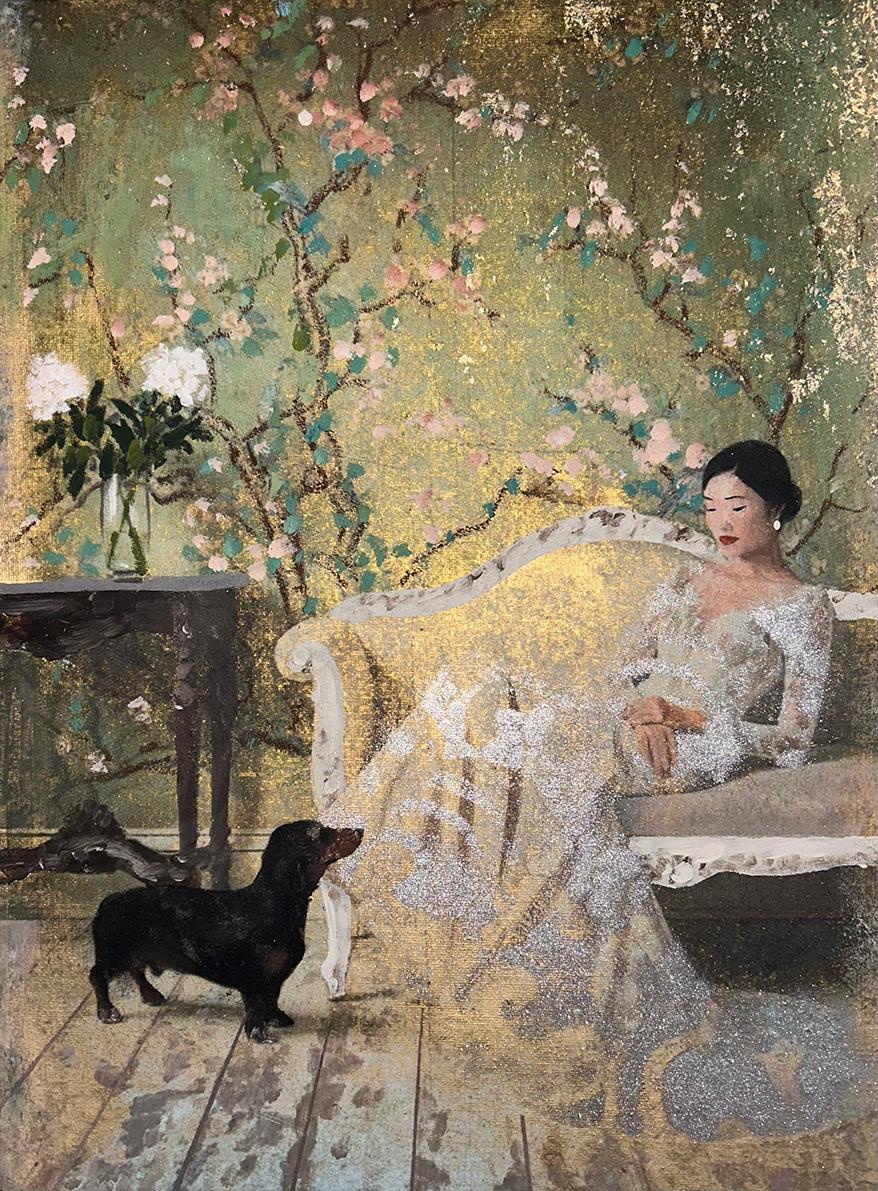 Landscape Painting Barry Wilson  - Chinoiseries