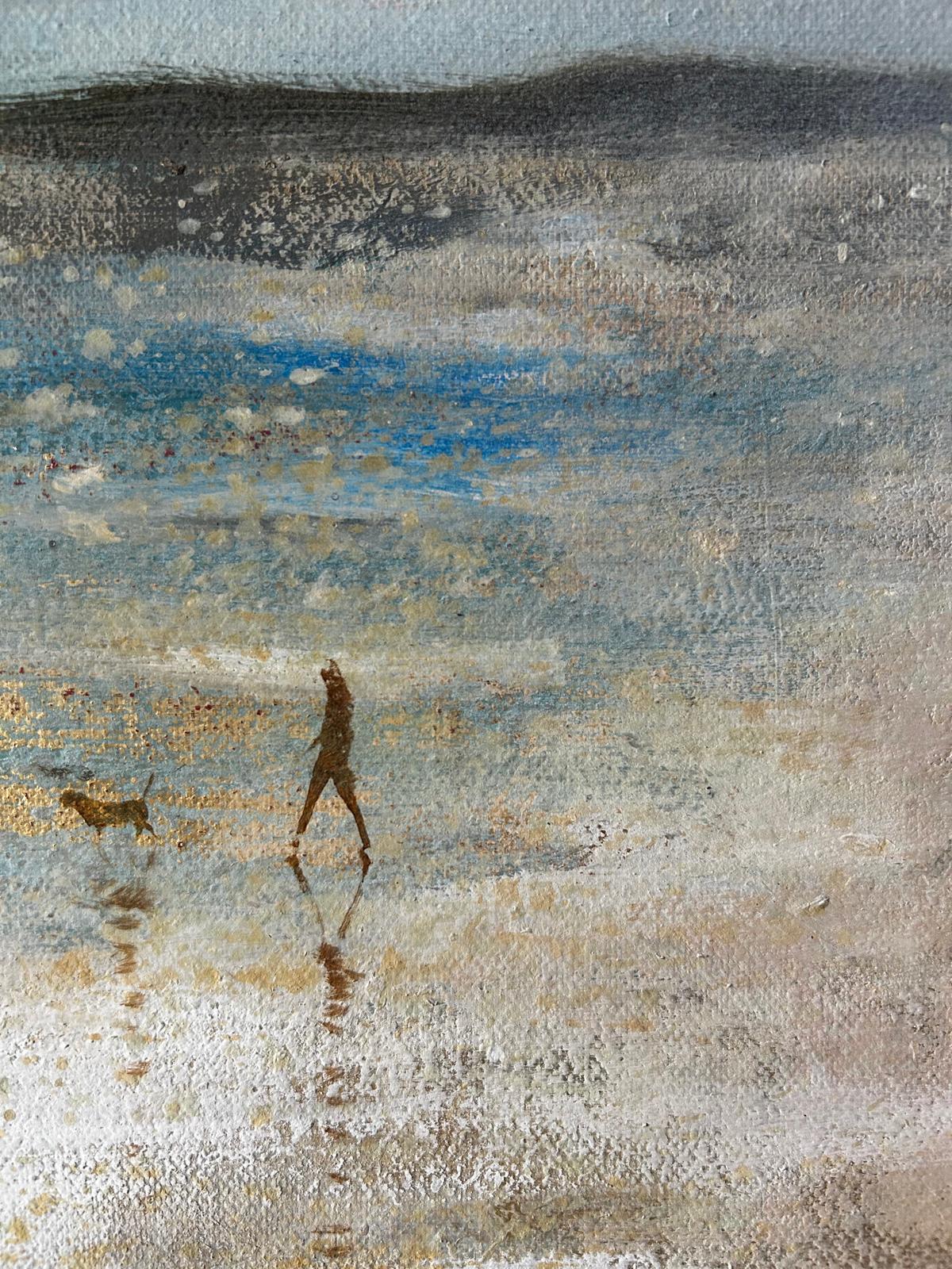 Dawn Walk, original painting, landscape, contemporary art, coastal For Sale 1
