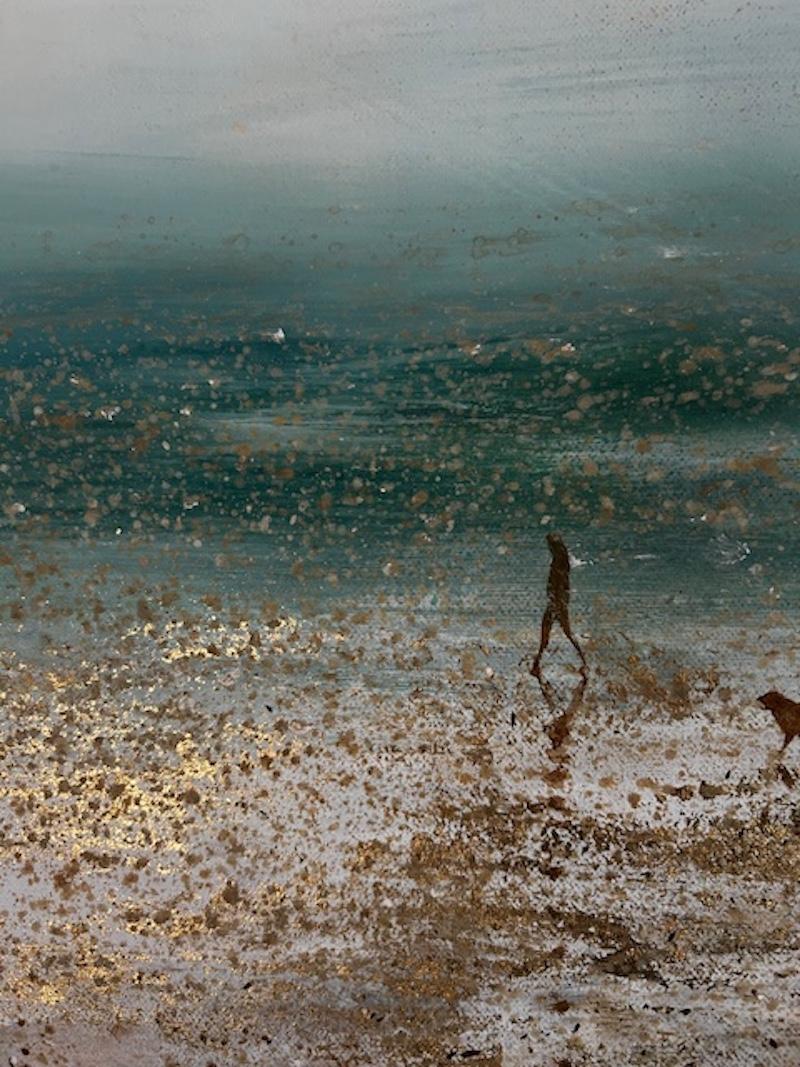 New Season Awakes, Originalgemälde, Landschaft, zeitgenössische Kunst, Küstenlandschaft im Angebot 2