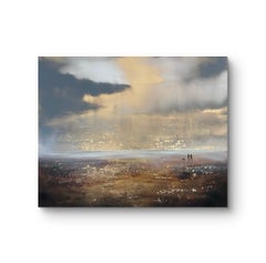 Serenity, original painting, landscape, contemporary art, coastal