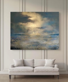 Sunshine after the Rain, original painting, landscape, contemporary art, coastal
