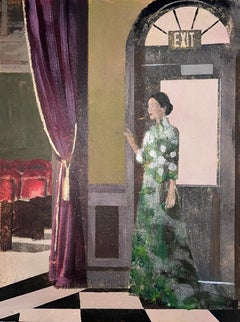 Theatre Velvet Framed