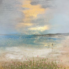 Under the Morning Light, original painting, landscape, contemporary art, coastal