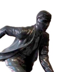 Hombre Apostando Suertes, Ceramic and Mixed, Contemporary Art