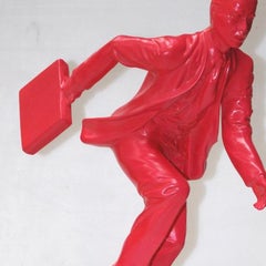 The Pink Man, Ceramic and Mixed, Contemporary Art