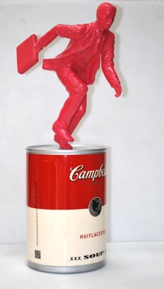 The Pink Man, Ceramic and Mixed, Contemporary Art
