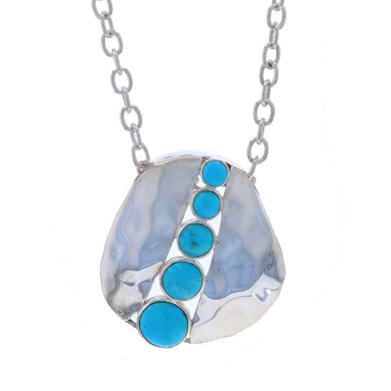Marque : Barse

Contenu métallique : Argent sterling

Informations sur les pierres

Turquoise naturel
Traitement : Amélioration de routine
Coupe : Cabochon rond
Couleur : Bleu

Style : Cinq pierres graduées
Style de chaîne : Chaîne
Style du collier