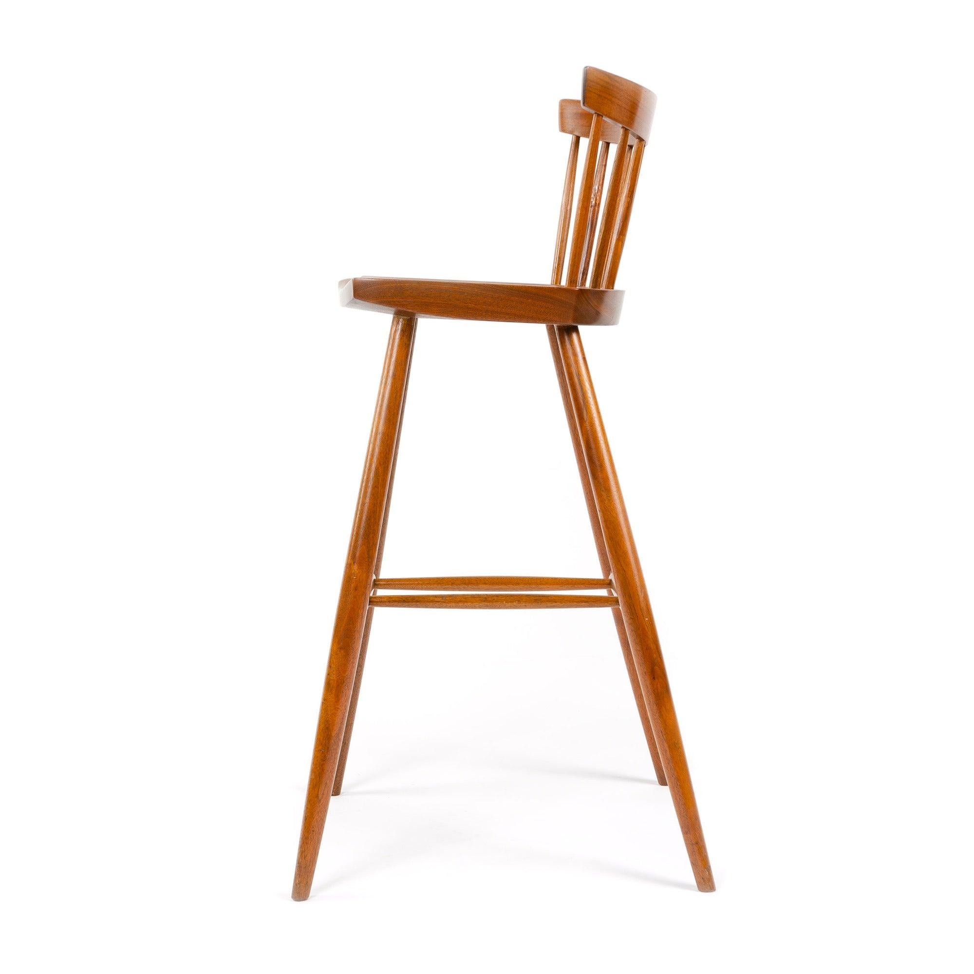 Barhocker von George Nakashima für George Nakashima Studio im Zustand „Relativ gut“ im Angebot in Sagaponack, NY