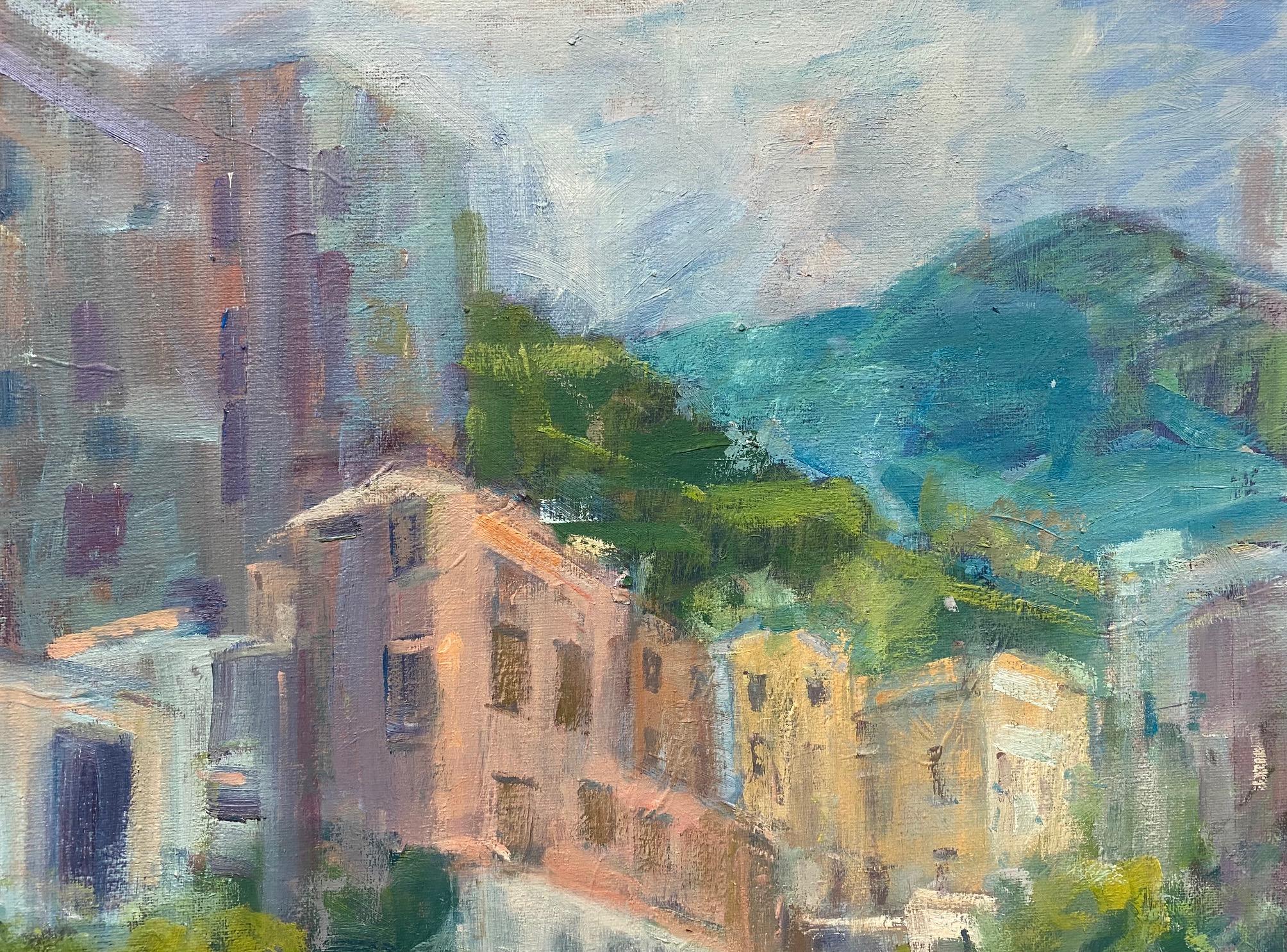 Morning Light, Positano, original Italian impressionist landscape 2