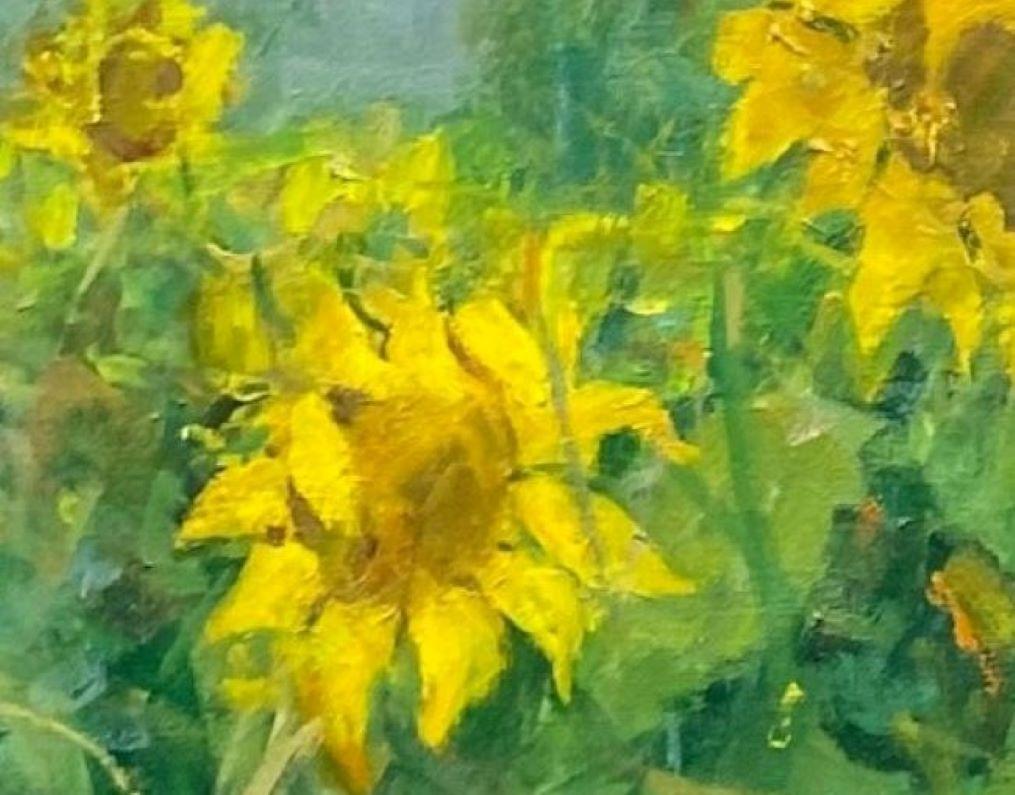 impressionist sunflowers
