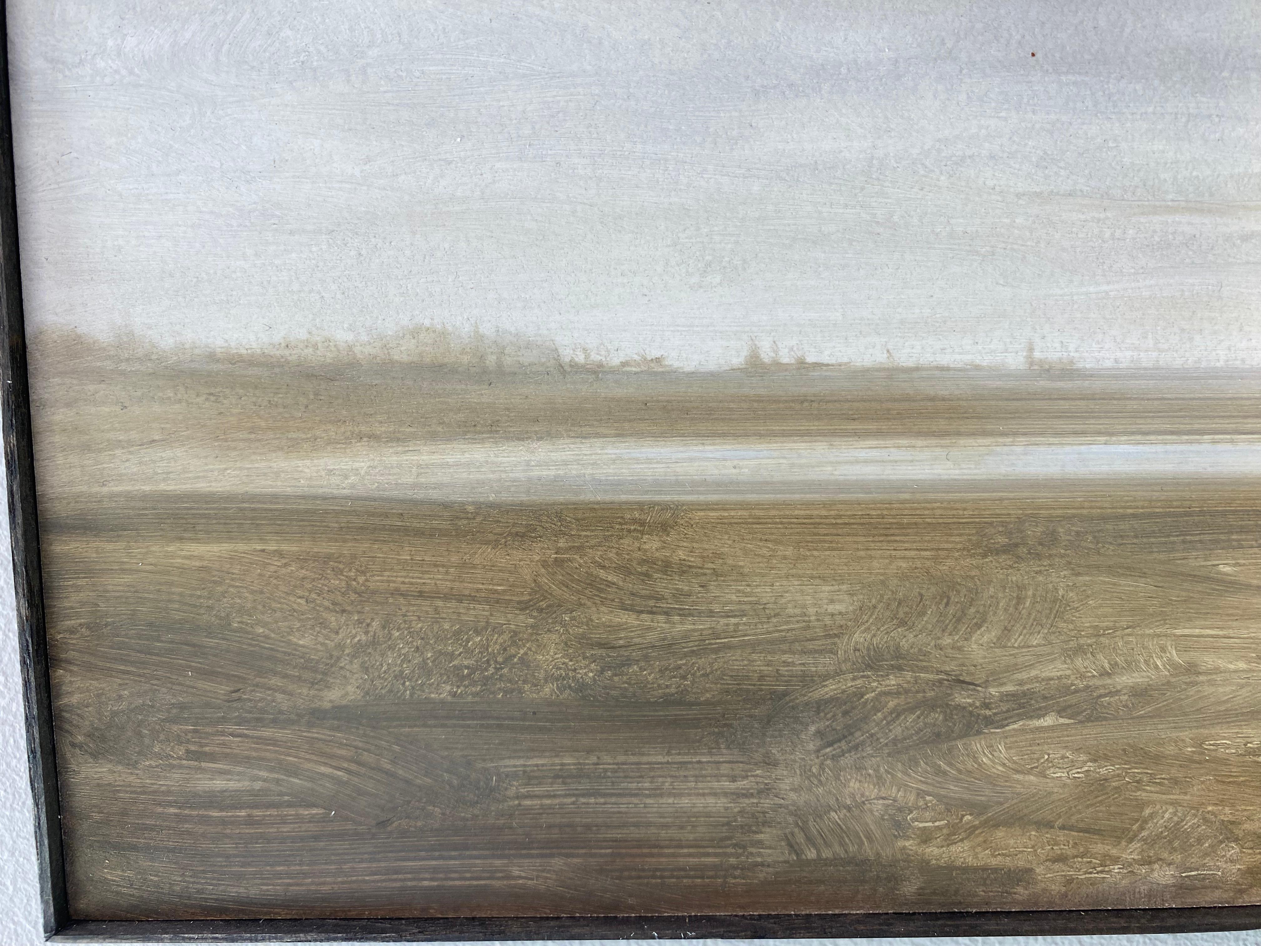 Landschap II - Zeitgenössische realistische Landschaftsmalerei des 21. Jahrhunderts im Angebot 3