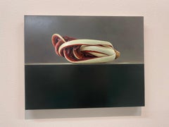 Radicchio di Treviso - 21. Jahrhundert Zeitgenössische Realistische Stilleben Malerei
