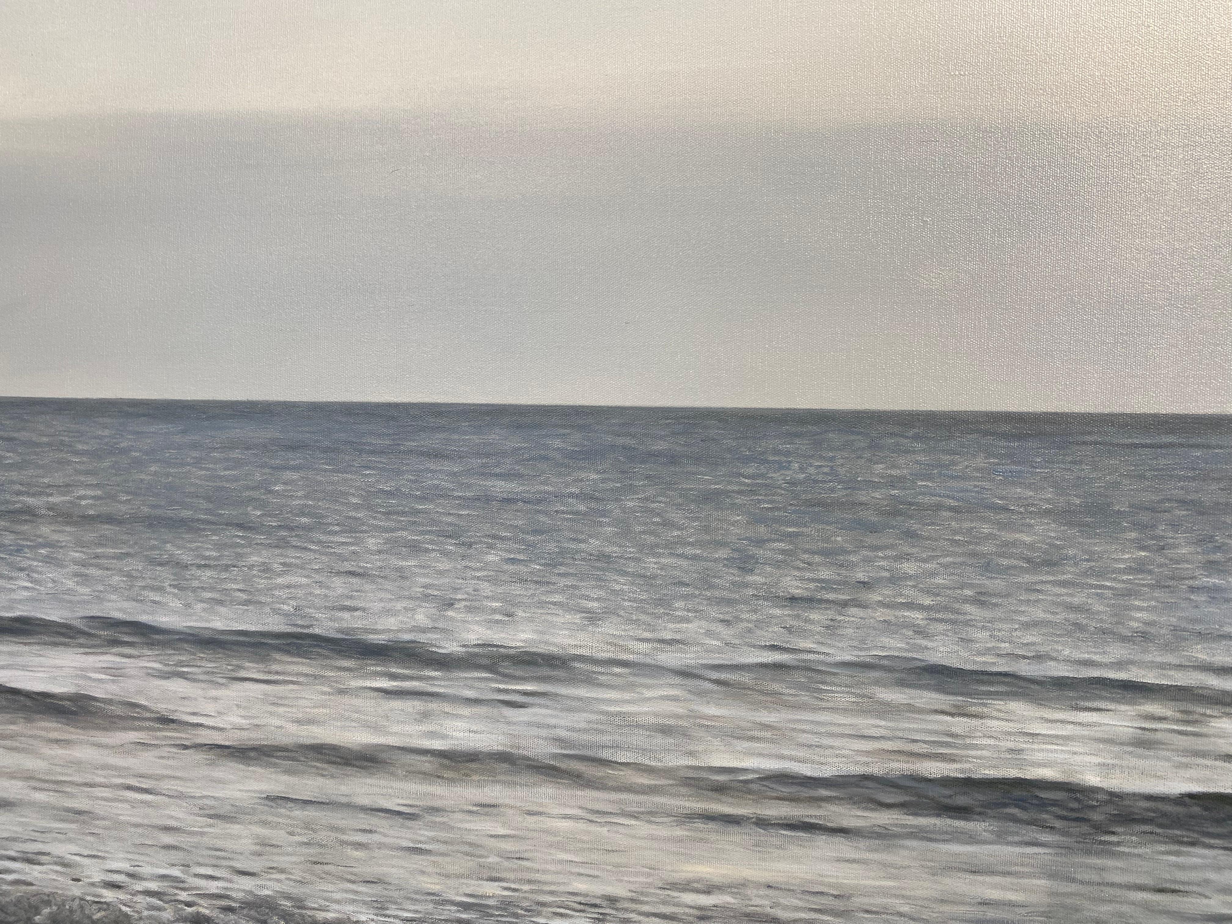 Sea II - 21 Century Contemporary Painting of the Ocean For Sale 1