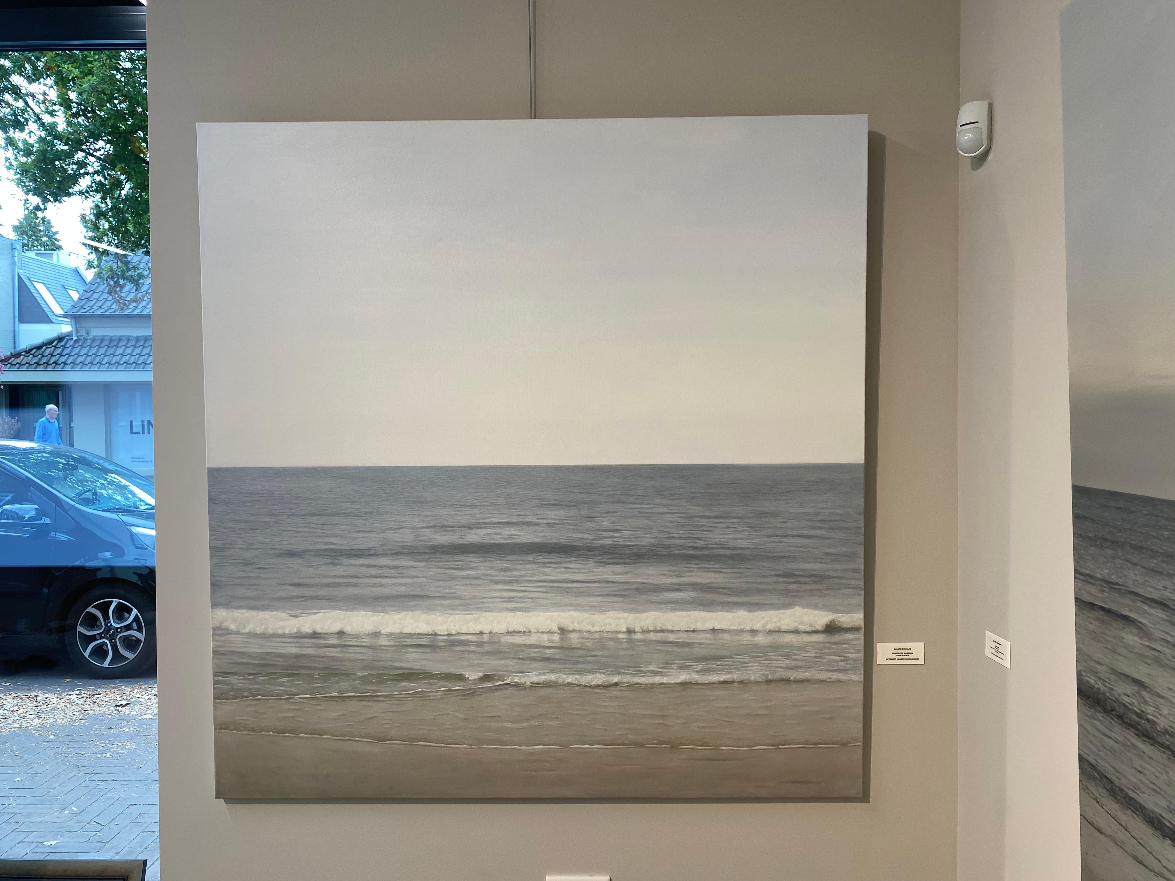 Sea IV - Peinture contemporaine du 21e siècle représentant l'océan - Painting de Bart Koning