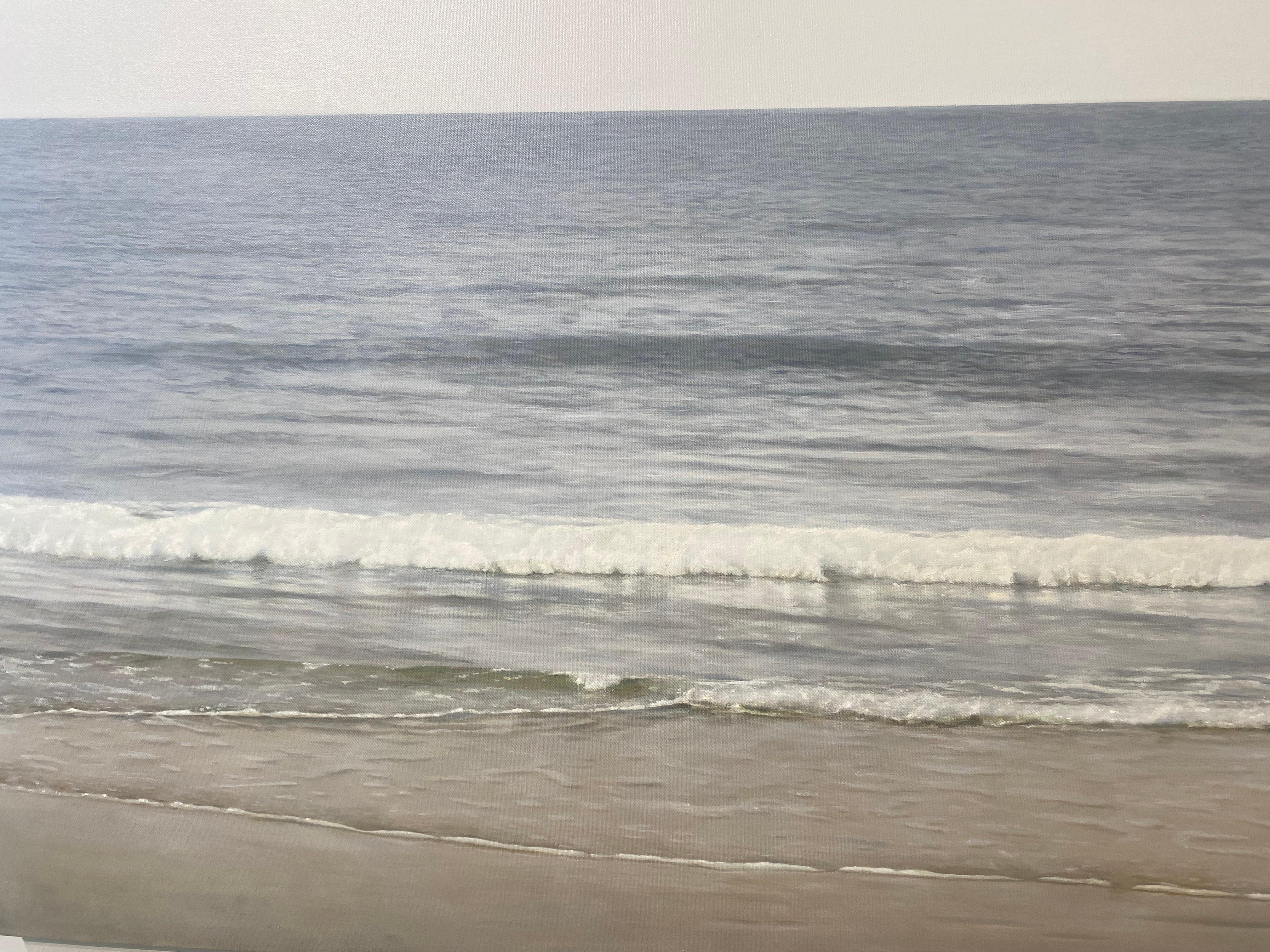 Sea IV - Peinture contemporaine du 21e siècle représentant l'océan en vente 1