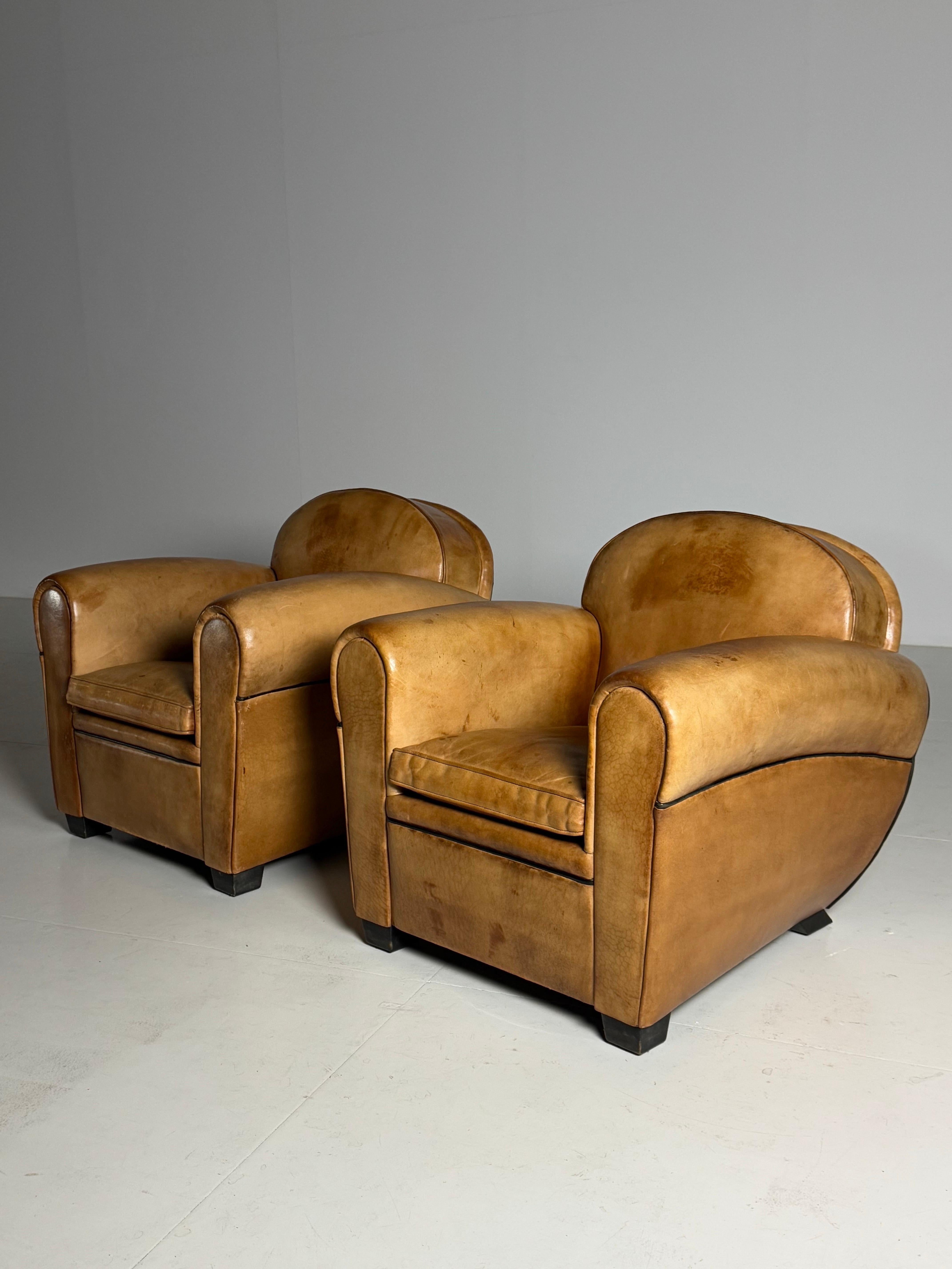 Bart van Bekhoven Clubchairs Art Deco style 1
