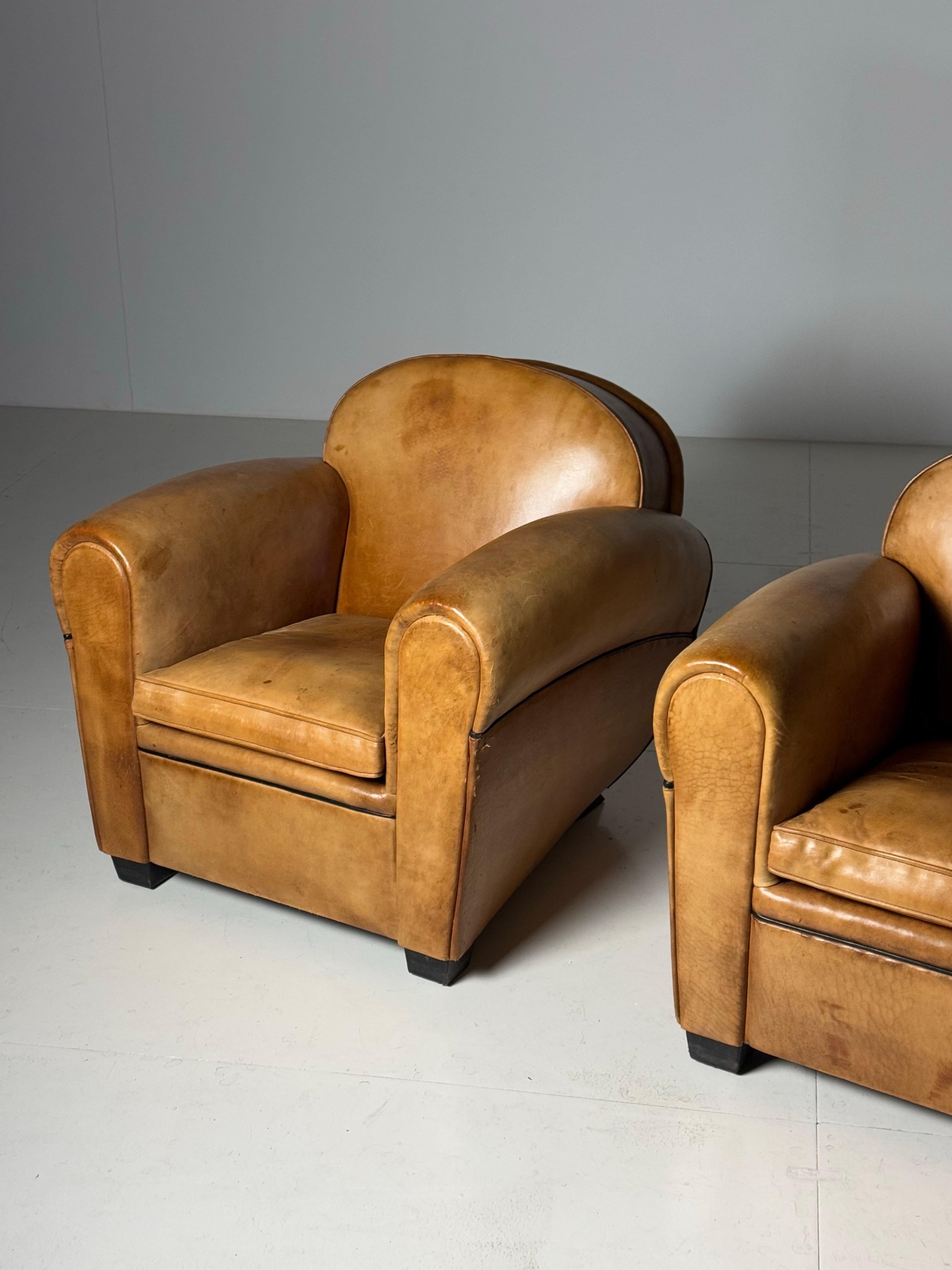 Bart van Bekhoven Clubchairs Art Deco style 2