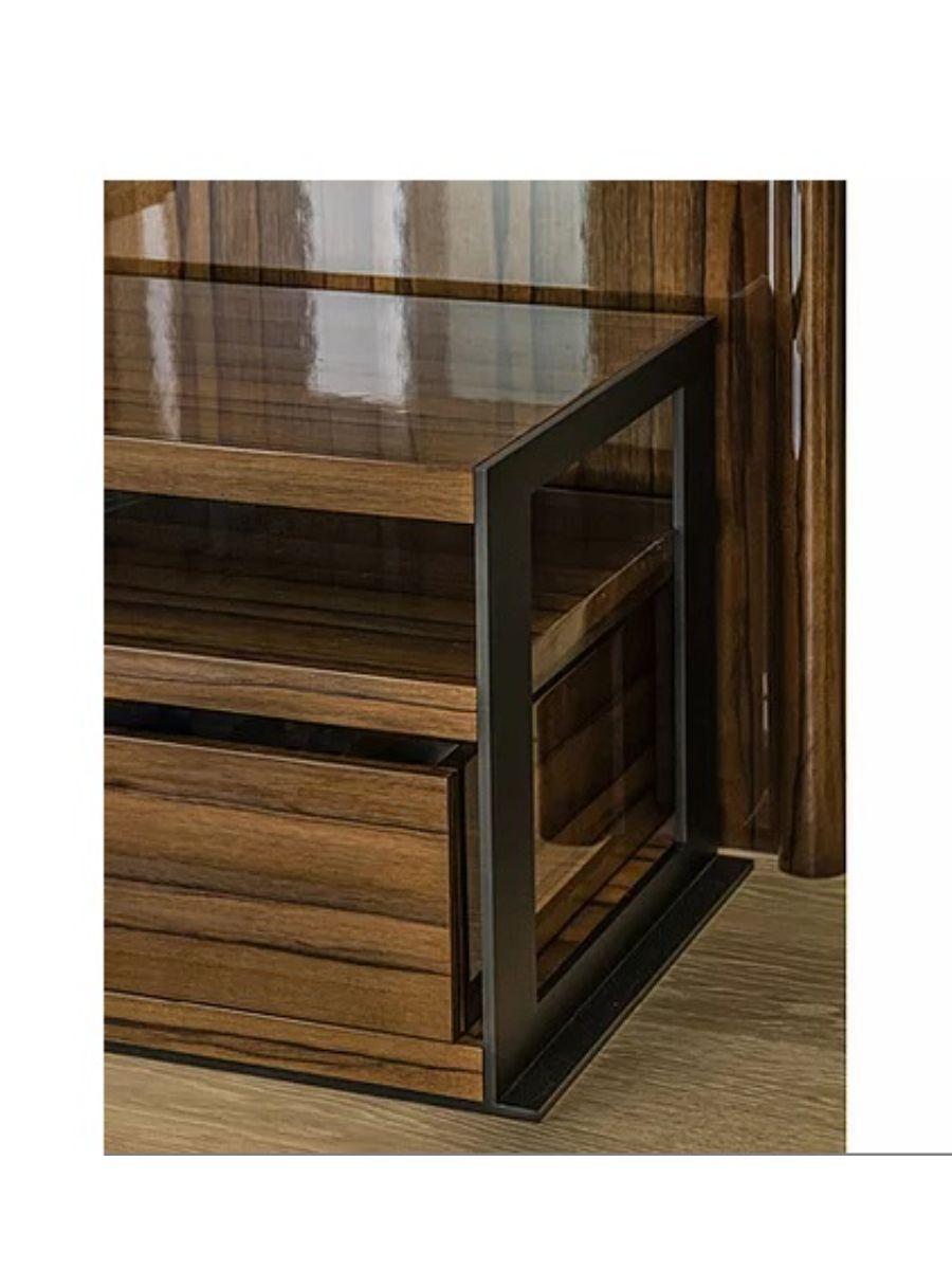 Modern Barte Large Low Cabinet by LK Edition