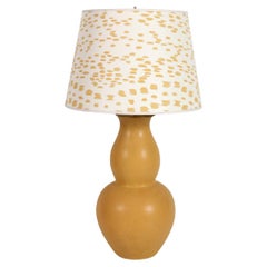 Barthold Copper Matte Ochre Double Gourd Ceramic Lamp