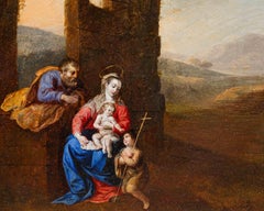 Circle of Bartholomeus Breenbergh, Holy Family