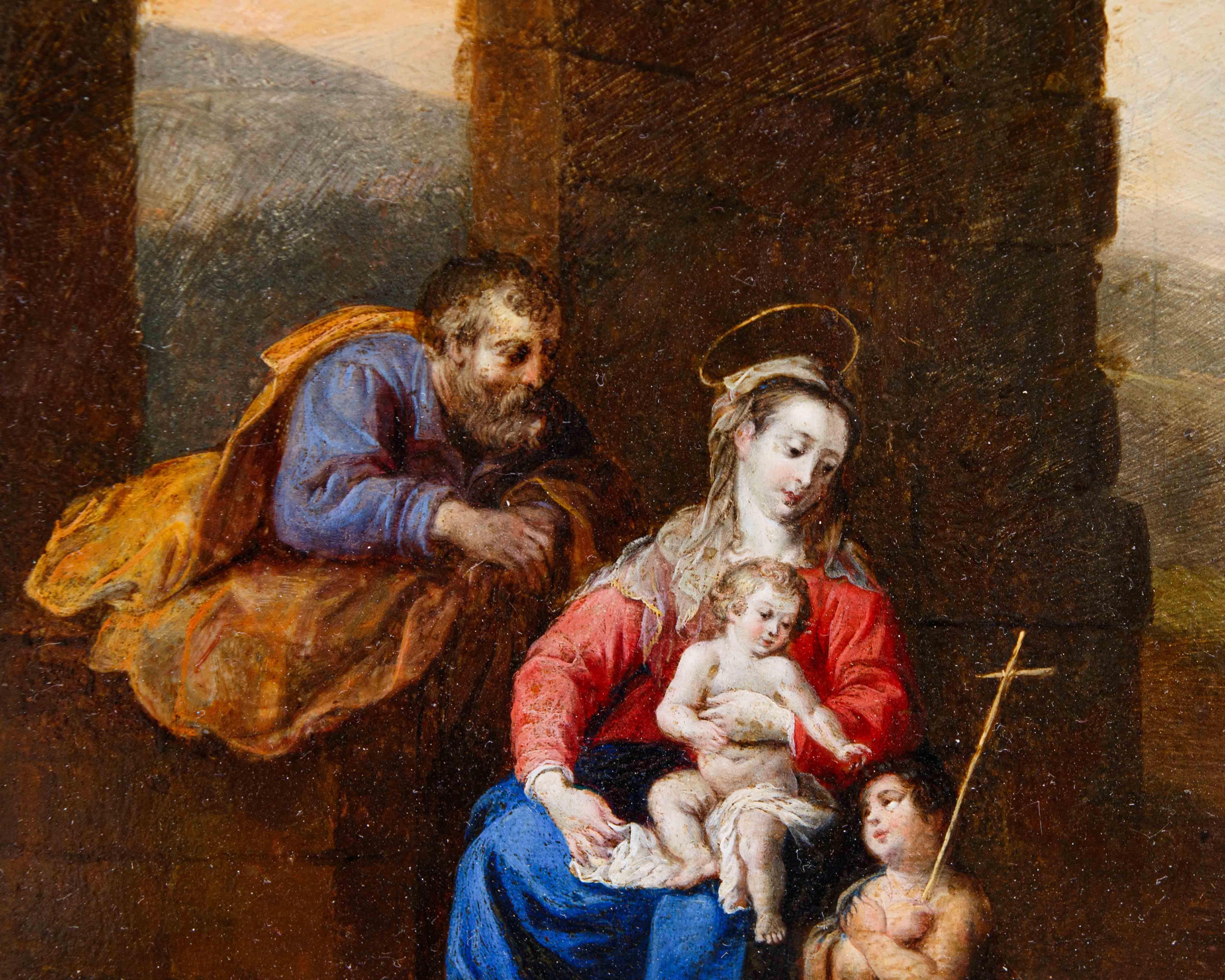 Circle of Bartholomeus Breenbergh, Holy Family For Sale 3