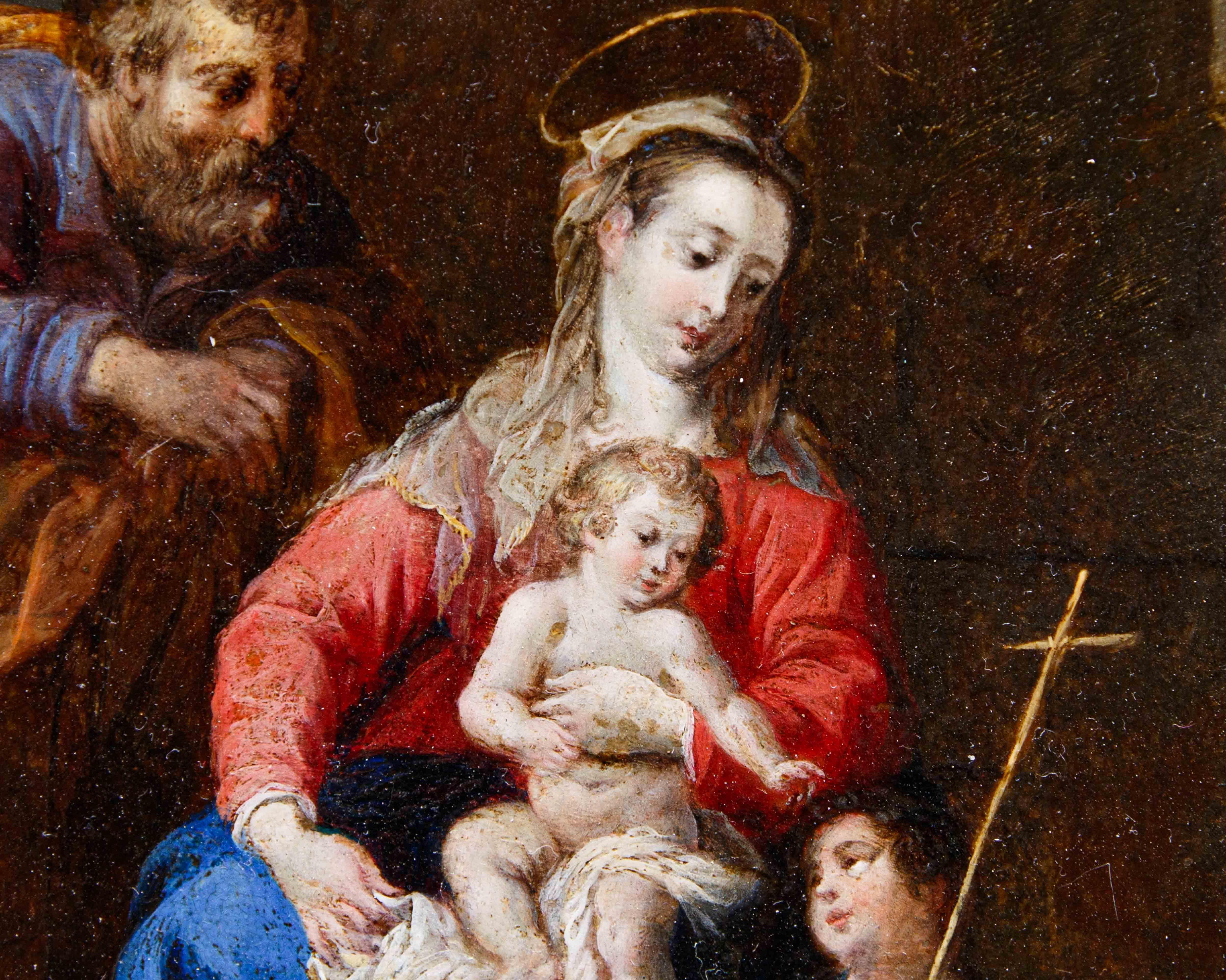 Circle of Bartholomeus Breenbergh, Holy Family For Sale 4