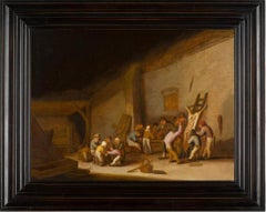Contadini che preparano una carcassa di maiale Bartholomeus Molenaer Haarlem 1618-1650 circa