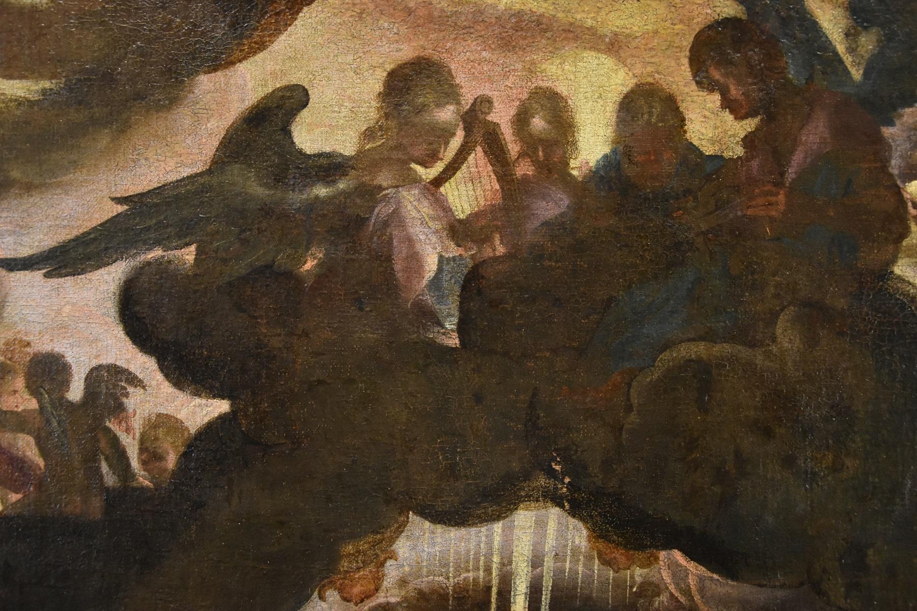 Adoration Shepherds Spranger 16/17. Jahrhundert Gemälde Öl auf Leinwand Alter Meister im Angebot 13