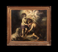 The Infant Christ, St John the Baptist & The Lamb, 18th Century Spanish School