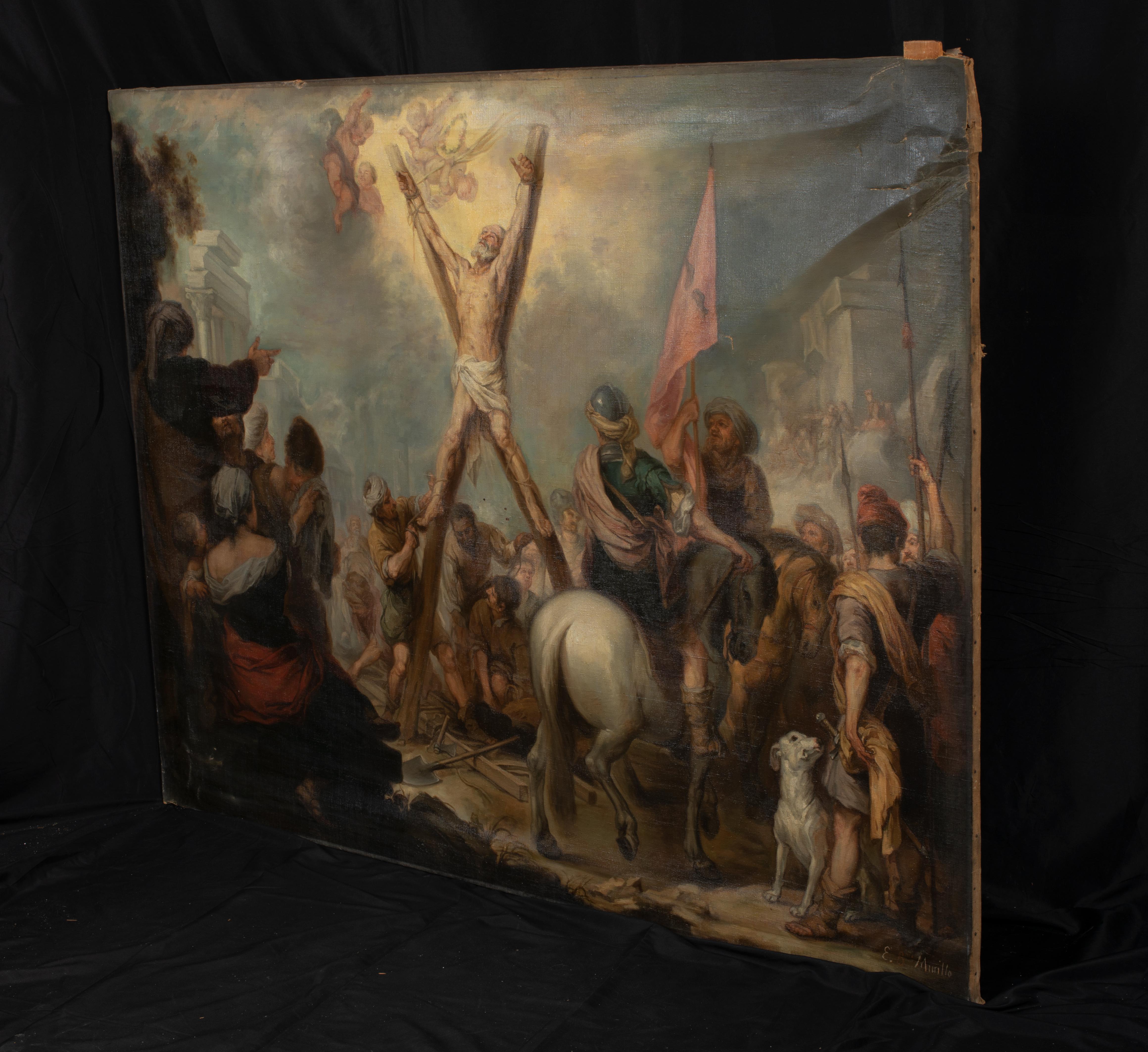 The Martyrdom Of Saint Andrews, 19e siècle en vente 1