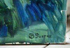 "Estudio de Rosas 1" Floral Impressionist Painting
