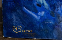 "Rosas" Bright Floral Rose Scene with Wrought Iron Fence